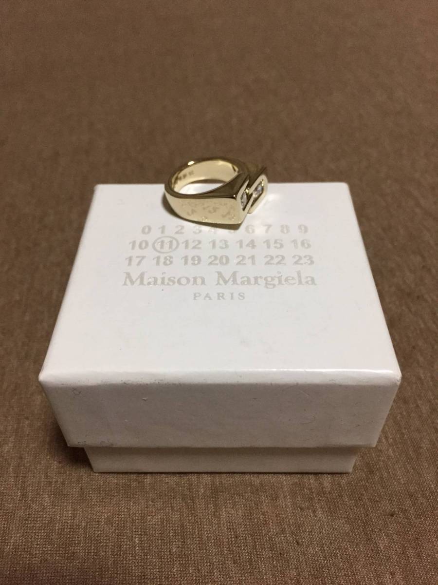 コレクション メゾンマルジェラ Maison Margiela ジルコニアリング