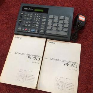ROLAND ローランド R-70 HUMAN RHYTM COMPOSER R70 DRUM MACHINE リズムマシンR-8 R-5 R ...