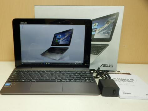 中古　ASUS TransBook T100HA-128S 【Atom/4GB/128GB/キーボードドック/win10/メタルグレー】