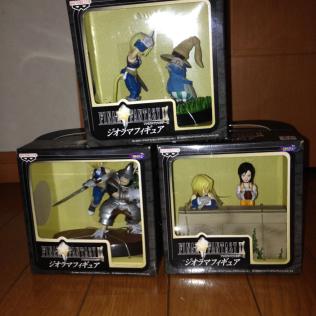 ファイナルファンタジーIX ジオラマフィギュア 全3種 プライズ品