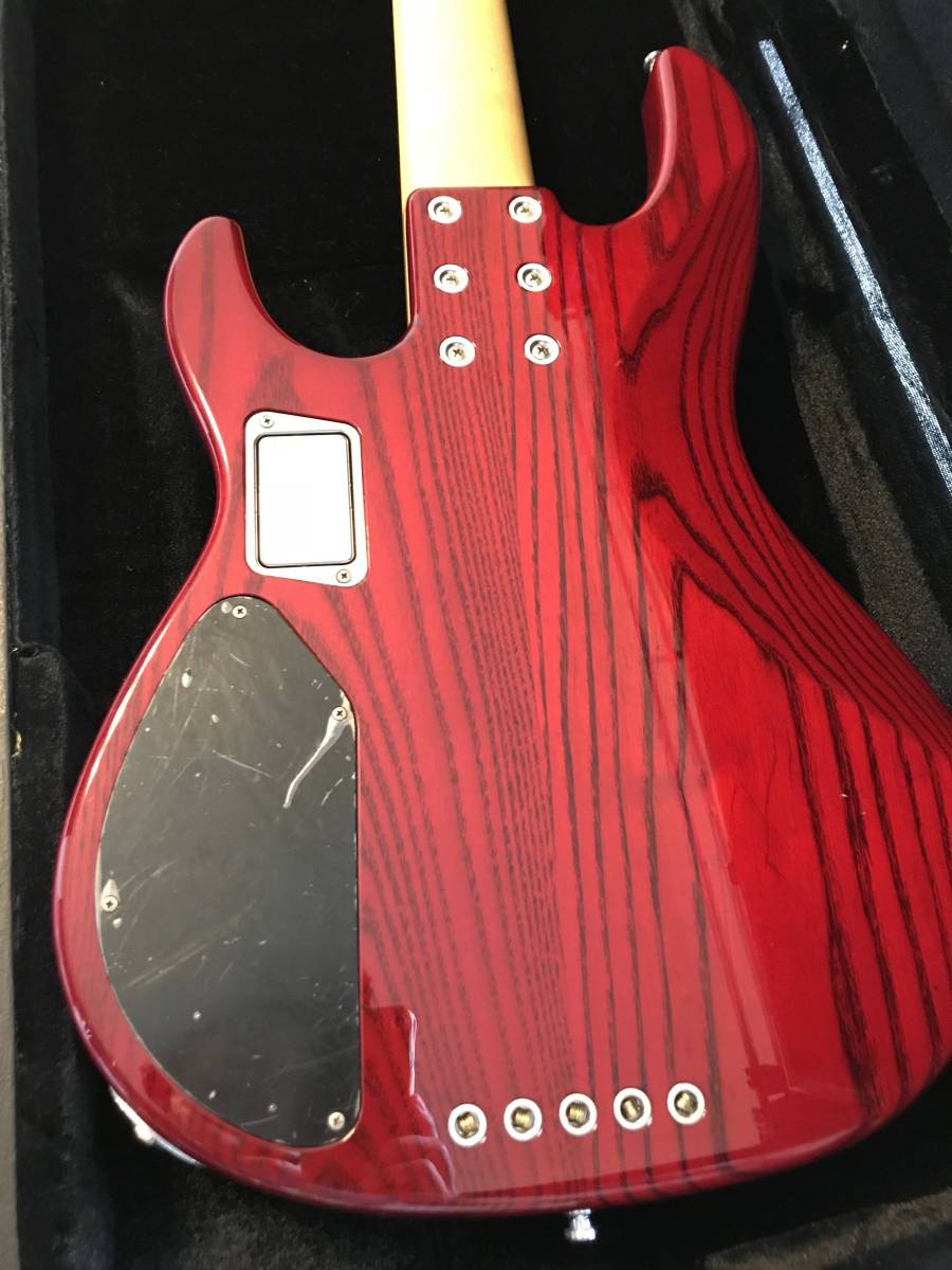 送料込 ESP AP-SL5 5弦 CUSTUM ピックガード・フィンガーレスト 付属