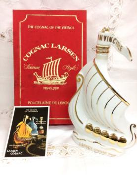 古酒】箱付き Larsen & Co. コニャック 船型ボトル Yahoo!オークション