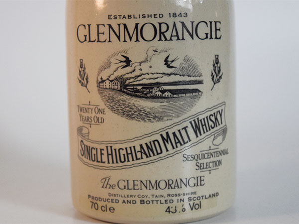 【希少】グレンモーレンジィ 限定陶器ボトル 古酒◇グレンモーレンジ GLENMORANGIE 21年 1972-1993 150周年記念