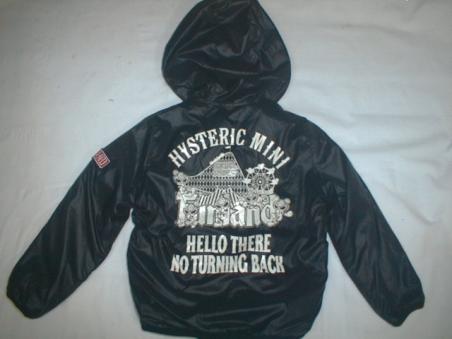 Hysteric Mini(ヒステリックミニ) / ブルゾン/130cm/ナイロン/BLK/ブラック/リバーシブル/1636163 |  中古品の販売・通販ならセカンドストリート HYSTERIC MINI　ヒスミニ　リバーシブルナイロンブルゾン 110