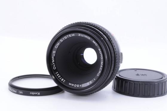 ☆極上美品☆OLYMPUS オリンパス OM ZUIKO MC AUTO-MACRO 50mm F3.5