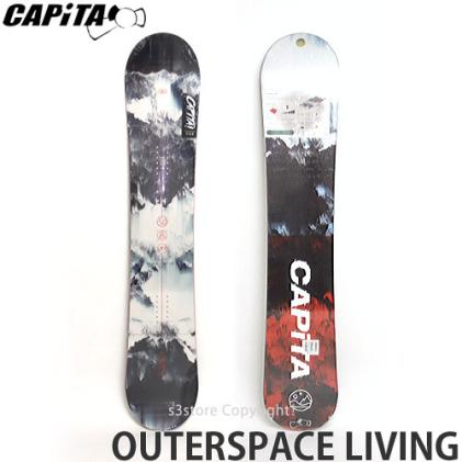 バートン レディース 24.5cm サプリーム Outerspace Living Snowboard - CAPiTA Capita 0 LIVING 1 CAPiTA