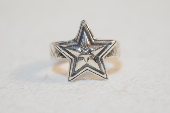 値下げスタート☆正規購入品☆Cody Sanderson コディサンダーソン Tiny star in star　タイニー スター イン スター リング 7号