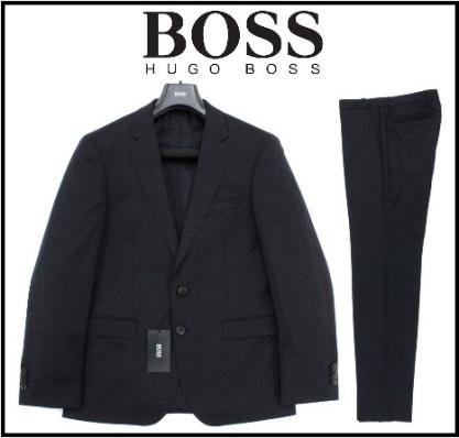 超激得，送料無料 28万 46=S BOSS ヒューゴボス 濃紺Super120&acute;s ウールスーツ裏地ドット(ジャンパー、ブルゾン)｜売買されたオークション情報、yahooの商品情報をアーカイブ公開 - オークファン 男性用