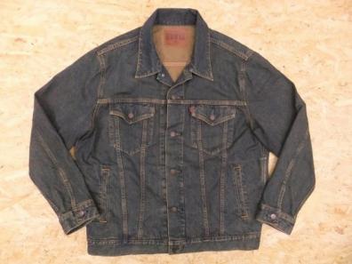 【格安，大得価】 EDWIN JACKET エドウィン 長袖 両胸ポケット 大きめ ビッグサイズ デニム ジャケット 3L 紺&times;茶 メンズ(ジャケット、上着)｜売買されたオークション情報、yahooの商品情報をアーカイブ公開 - 男性用