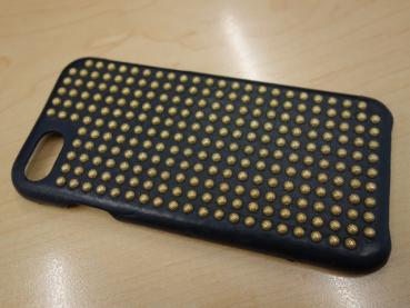 ★〇美品！ THE CASE FACTORY ケースファクトリー iPhone 7 8対応 ケース 高級本革　スタッズ、バーニーズニューヨークで購入，15000円程