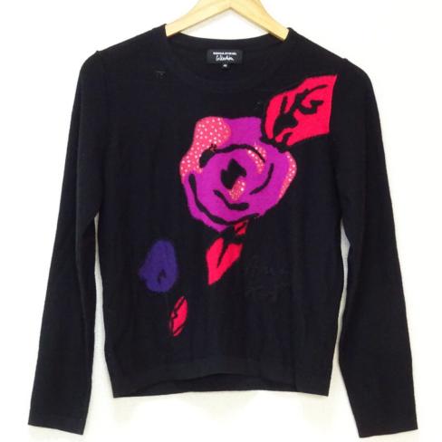  SONIA RYKIEL COLLECTION ソリアリキエル コレクション ローズ ニットセーター(ソニアリキエル)｜売買されたオークション情報、yahooの商品情報をアーカイブ公開 - オークファン ソニアリキエル