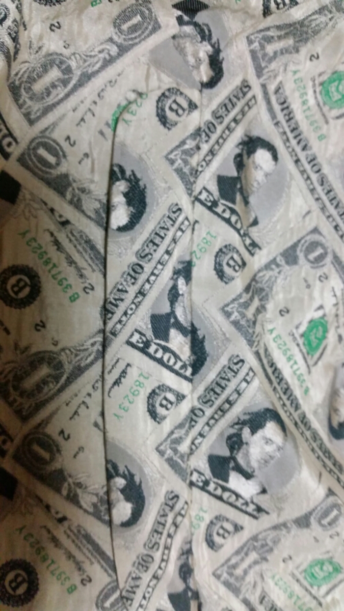 ジェレミースコット ドル札柄パーカー Jeremy Scott JUNYAWATANABE 