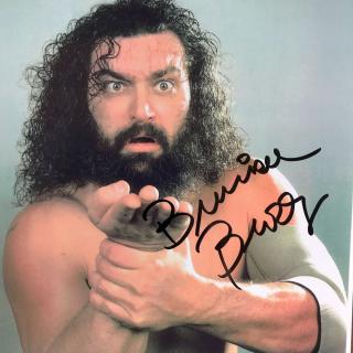 ブルーザー・ブロディ直筆サイン入り写真