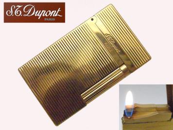S.T.Dupont デュポン ライター ライン2 ゴールド ストライプ 響