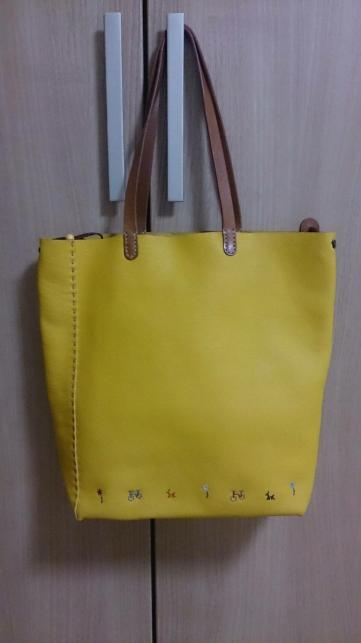 HENRY アンリークイール HENRYCUIR トートバッグ LINE CUIR