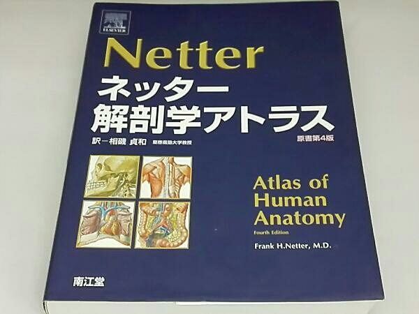 セール安い ネッター解剖学アトラス