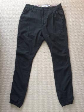 セール，格安 17aw ADVENTURER EASY RIB PANTS TAPERED FIT W/P TROPICAL 2WAY STRETCH size0 CHARCOAL nonnative(パンツ)｜売買されたオークション情報、yahooの商品情報をアーカイブ公開 - オークファン パンツ