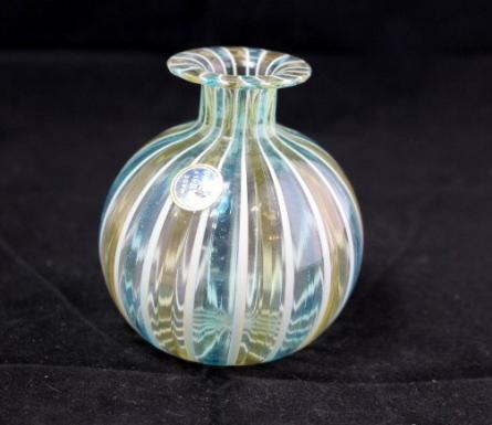 Barbini Murano 一輪挿し ムラーノ イタリア製ビンテージ MURANO ムラーノ ムラーノガラス イタリア製 一輪挿し 中古 【お得