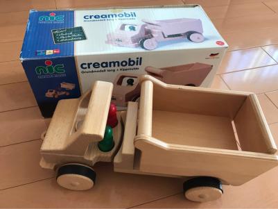 ニック はたらくくるま ダンプカー 木製 ドイツ ニック社