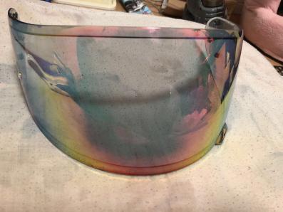 shoei メロースモークチタンレッド cwr-1 