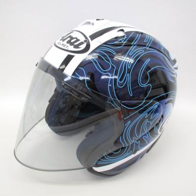 お買い得，品質保証 Arai SZ-RAM3 RIPTIDE ヘルメット ジェット 59-60cm イヤーカップ15mm 2009年製 男女兼用 L ブルー Arai ヘルメットH -7091N(Lサイズ)｜売買されたオークション情報、yahooの商品情報をアーカイブ公開 - オー ジェットヘルメット