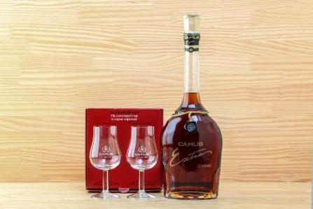 camus EXTRA cognac カミュ エクストラ コニャック ブランデー グラス