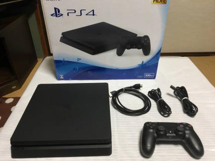 【得価，人気セール】 1月購入 最新型PS4本体/SONY/CUH-2100AB/500GB(PS4本体)｜売買されたオークション情報、yahooの商品情報をアーカイブ公開 - オークファン PS4本体