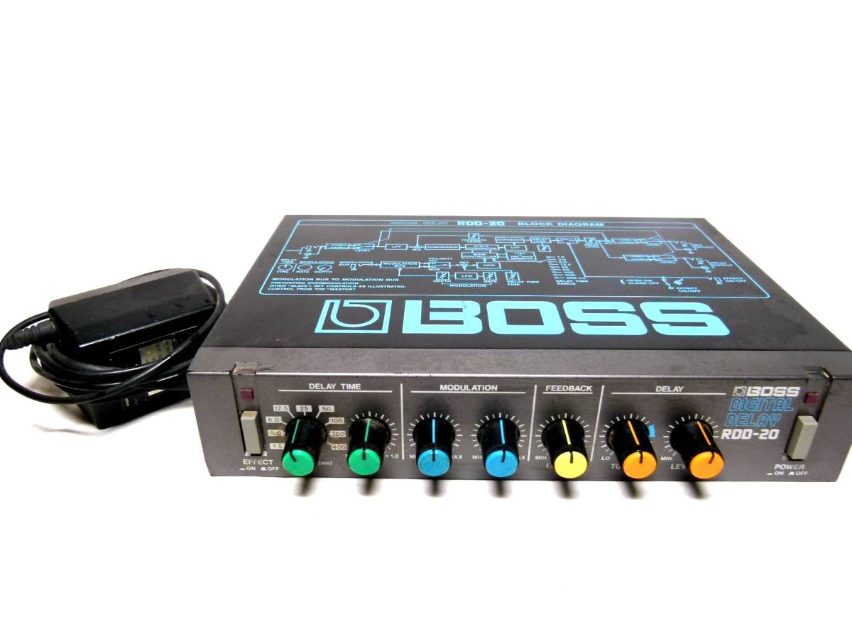 BOSS ボス RDD-20 デジタルディレイ エフェクター モデュレーション
