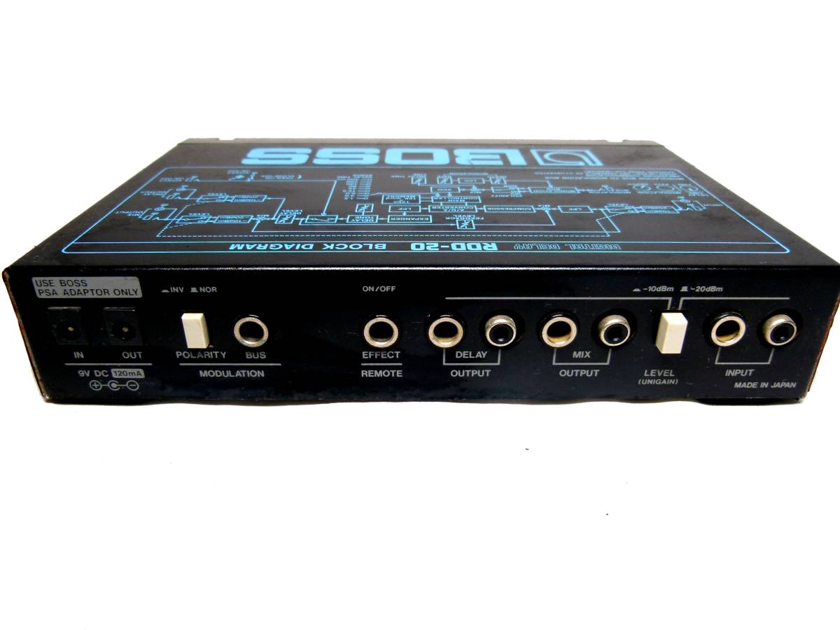 BOSS ボス RDD-20 デジタルディレイ エフェクター モデュレーション