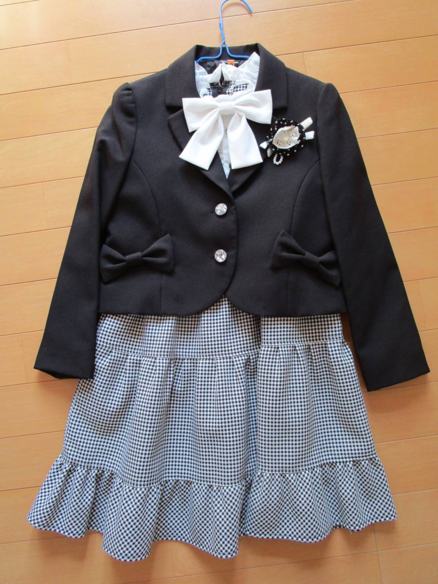 Sa・Ku・Raキャット☆アンサンブルスーツ☆卒園式入学式♪サイズ130☆美品