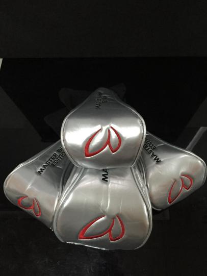 PEARLY GATES　マスターバニー　４点セット　ヘッドカバー　銀色　M ◆新未使用◆