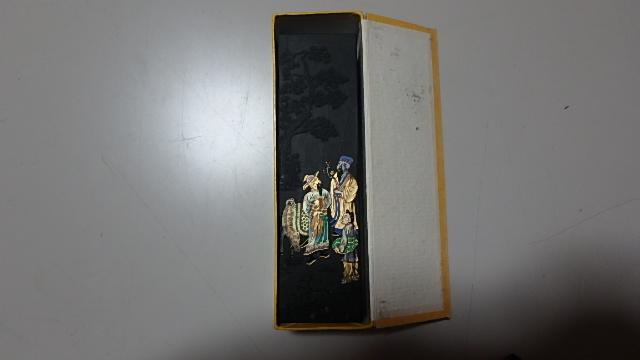 18-406】古墨 氣叶金蘭 徽歙曹素功堯千造 中国 ※難
