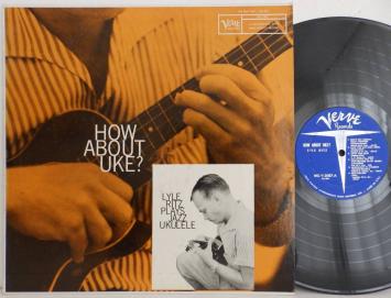 完全 オリジナル 初回 青ラベル 極太 深溝 MONO US盤 LYLE RITZ How about uke VERVE 2087 ライル・リッツ モノラル RED MITCHELL 参加