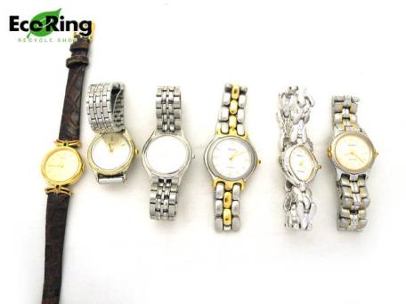 1円 ジャンク品 セイコー スピリット レディース腕時計 計6点セット