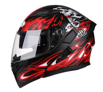 新入荷 ダブルレンズ バイク フルフェイスヘルメット ジェット