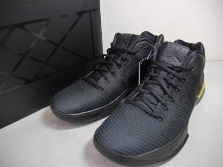 AIR JORDAN 31 LOW エア ジョーダン 31 ロー ブラックｘゴールド US10.5 未使用 897564-023