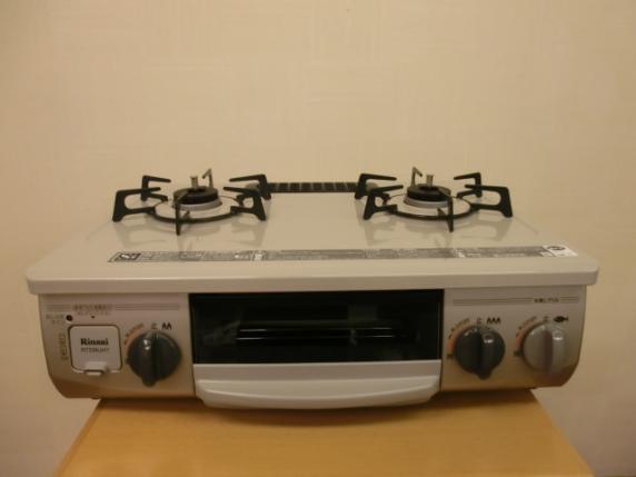 都市ガス ガスコンロ ガステーブル ベージュ 2017