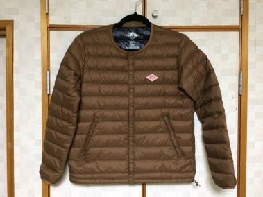 美品 DANTON ダントン ダウンジャケット ブラウン 36 日本S～M 美品