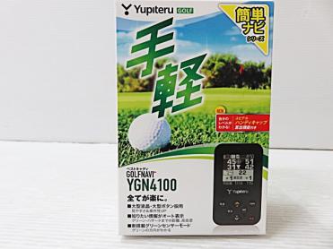 064-127▲YUPITERU/ユピテル GOLF/ゴルフナビ　YGN4100　ベストキャディ GPS/中古