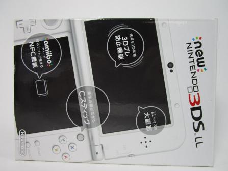 1円～】Newニンテンドー3DS LL パールホワイト 本体のみ 中古 動作品