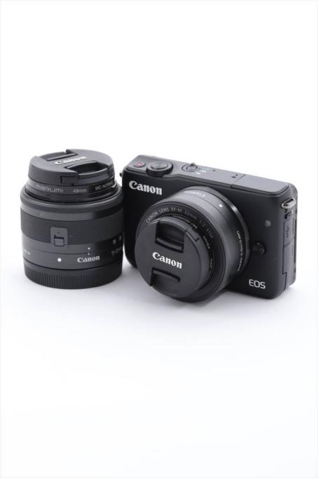EOS M10 Canon ダブルレンズキット キヤノン | 公式通販 ブラック 