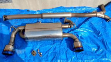 HKS Super Turbo Muffler ランサーエボリューション10 CZ4A スーパー