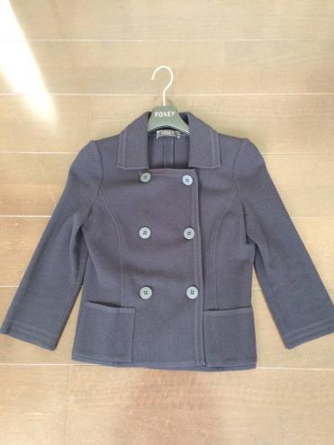  フォクシー ニットピケジャケット38 ネイビー(ジャケット、上着)｜売買されたオークション情報、yahooの商品情報をアーカイブ公開 - オークファン 女性用