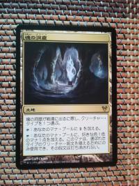 AVR 魂の洞窟 日本語版 魂の洞窟 MTG of FOIL 英語 バラ