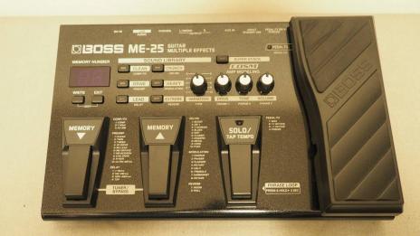 ☆ 中古品 ☆ ギターマルチエフェクター BOSS ME-25 ☆ ACアダプター