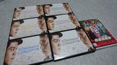 DVD「信長協奏曲 NOBUNAGA CONCERT」全6巻 + 「映画 信長協奏曲
