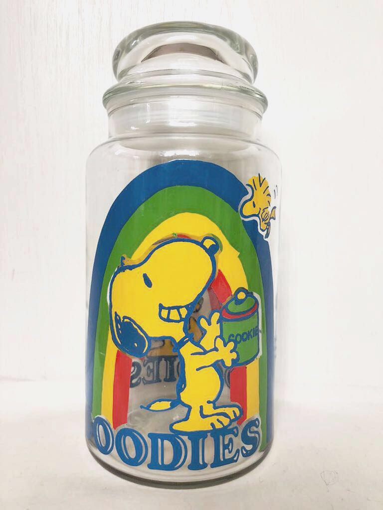 Snoopy スヌーピー Cookie Peanuts jar 日本 Etsy - cookie