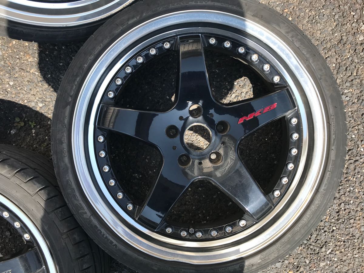 NKB CUP 19インチ 8j +37 +49 114.3 5H 225/35R19 235/35R19(ラジアル 