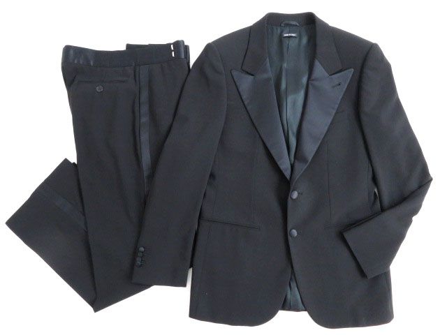 最高級 ジョルジオアルマーニ シルク混 セットアップ スーツ BORGO 21 セットアップ 【最高級ライン】GIORGIO ARMANI BORGO21 シルク混 スーツ