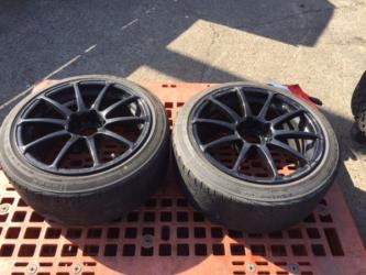 M2656) 現状品 10ピース メーカー？17×9J/OFFSET28/PCD114.3/ハブ73mm